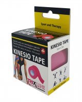 KINESIO TAPE TRIXLINE kolor różowy 5 cm x