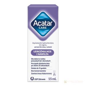 Acatar Care aer.donosa,roztw. 0,5mg/ml 15m