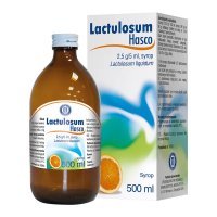 Lactulosum HASCO syrop 2,5g/5ml 500ml(bute