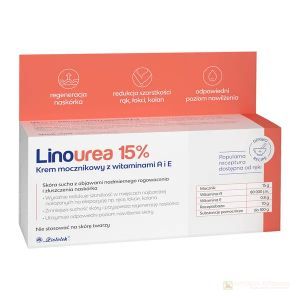 LINOUREA 15% Krem mocznikowy z Wit. A+E 50