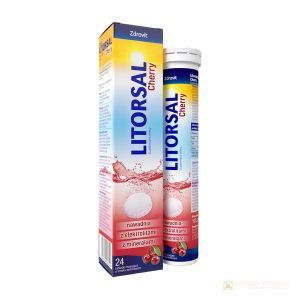 Litorsal Zdrovit Cherry tabl.mus. 24tabl.