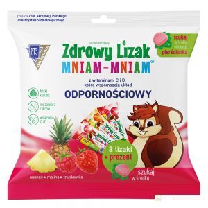 Lizak MNIAM-MNIAM 3 lizaki + prezent