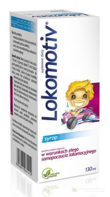 Lokomotiv, syrop o smaku landrynkowym 130 ml