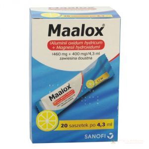 Maalox x 20 sasz.