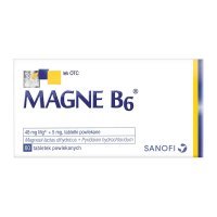 Magne B6 tabl.powl. 0,048gMg2++5mg 60tabl.