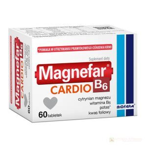 Magnefar B6 Cardio x 60 tab.
