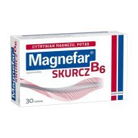 Magnefar B6 Skurcz tabl.powl. 30 tabl.