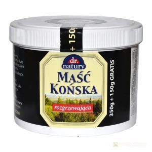 MAŚĆ KOŃSKA rozgrzewająca Dr.Natura 350g(+