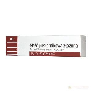 Maść pięciornikowa złożona maść 20g(tuba)