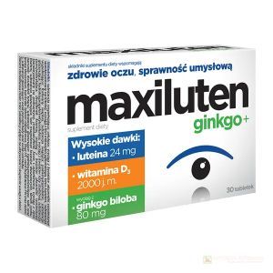 MAXILUTEN GINKGO+ tabl. 30 tabl.