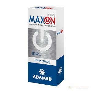 MAXON ACTIVE tabl.powl. 0,025 g 8 tabl.