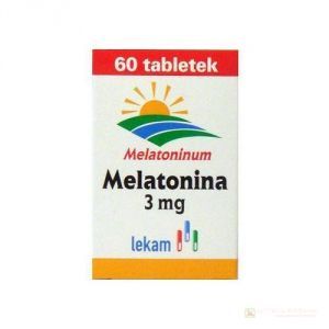Melatonina 3 mg, LEK-AM x 60 tab.