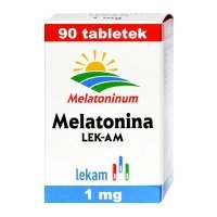 Melatonina LEK-AM tabl. 1mg 90tabl.(pojem.