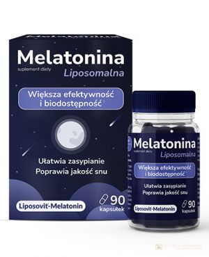 Melatonina Liposomalna 90 kaps.