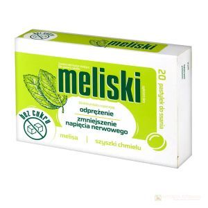 Meliski pastyl.do ssania 20 pastyl.