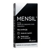 Mensil tabl.dorozgr.iżucia 0,025g 8tabl.