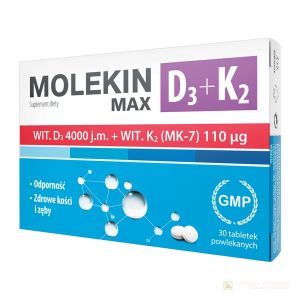 Molekin D3 + K2 MAX tabl.powl. 30 tabl.