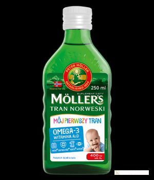 Moller's Tran Norweski Mój pierw 250ml