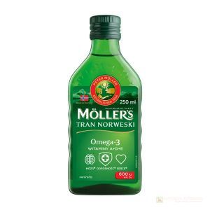 Moller's Tran Norweski naturalny 250ml