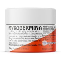 Mykodermina puderlecz. (0,03g+0,1g)/g 15g