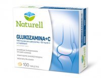 NATURELL Glukozamina+C tabl. 100 tabl.