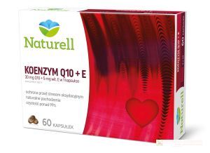 NATURELL Koenzym Q-10+E kaps. 0,03g 60kaps