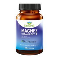 NATURELL Magnez Organiczny + kaps. 50kaps.