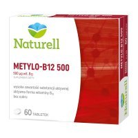 NATURELL Metylo B-12 500 tabl. 60 tabl.