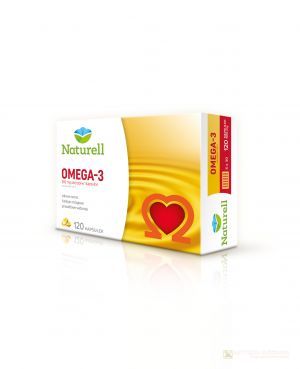 NATURELL Omega-3 kaps. 0,5 g 120 kaps.