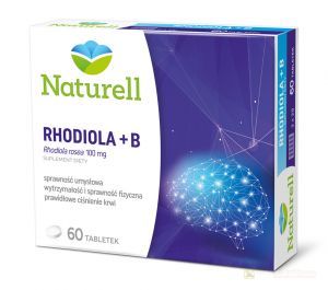 NATURELL Rhodiola + B tabl. 60 tabl.