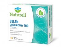 NATURELL Selen Organiczny 100 tabl. 100tab