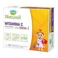 NATURELL Witamina C dla dzieci tabl. 60tab