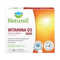 NATURELL Witamina D3 4000 tabl.dossania