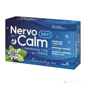 NervoCalm Sen z melatoniną 1mg i melisą ta