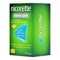 Nicorette Classic Gum 4 mg x 105 szt