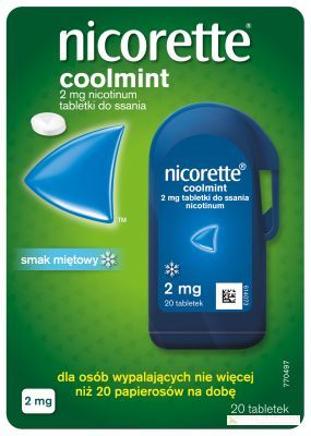 Nicorette Coolmint 2 mg x 20 tab.