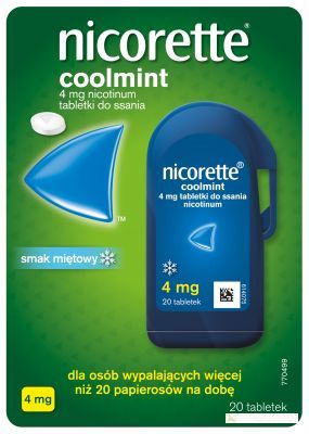 Nicorette Coolmint 4 mg x 20 tab.