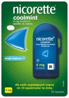 Nicorette Coolmint 4 mg x 20 tab.