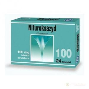 Nifuroksazyd, Hasco 100 mg x 24 tab.