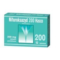 Nifuroksazyd, Hasco 200 mg x 12 tab.