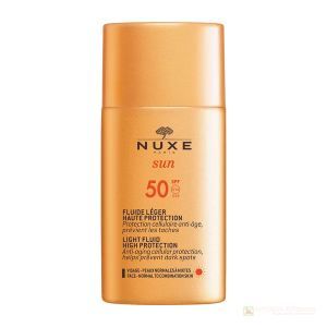 NUXE SUN Krem Lekki z wysoką ochroną SPF50