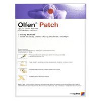 Olfen Patch, plastry lecznicze x 2 plast.