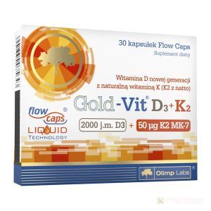 Olimp Gold-Vit D3 2000 j.m.+K2 kaps. 30kap