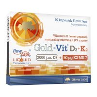 Olimp Gold-Vit D3 2000 j.m.+K2 kaps. 30kap