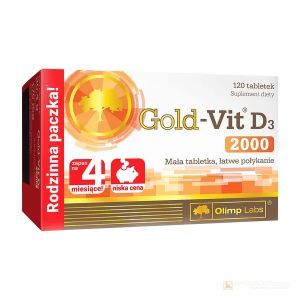 Olimp Gold-Vit D3 2000 tabl. 120 tabl.