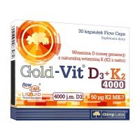Olimp Gold Vit D3 + K2 4000 kaps. 30kaps.