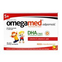 Omegamed Odporność 5+ Syrop w kaps. 30