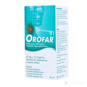 Orofar, aerozol 30 ml