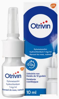 Otrivin 0,1% aerozol do nosa, 10 ml