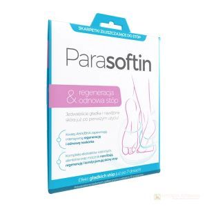 Parasoftin, skarpetki złuszczające 20 ml x 2 sasz.